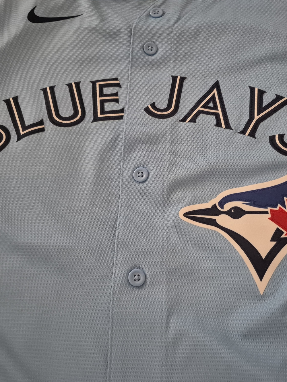 Nike Toronto Blue Jays Light Baby Blue Baseball Jersey RYU 99 Collectible